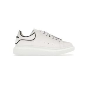 Alexander McQueen Oversized White Black Trim