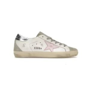 Golden Goose Super-Star Ice White Orchid Pink