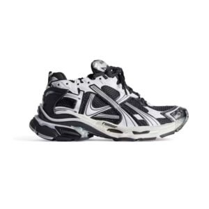 Balenciaga Runner Black White