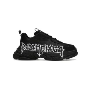Balenciaga Triple S DIY Metal Artwork Black