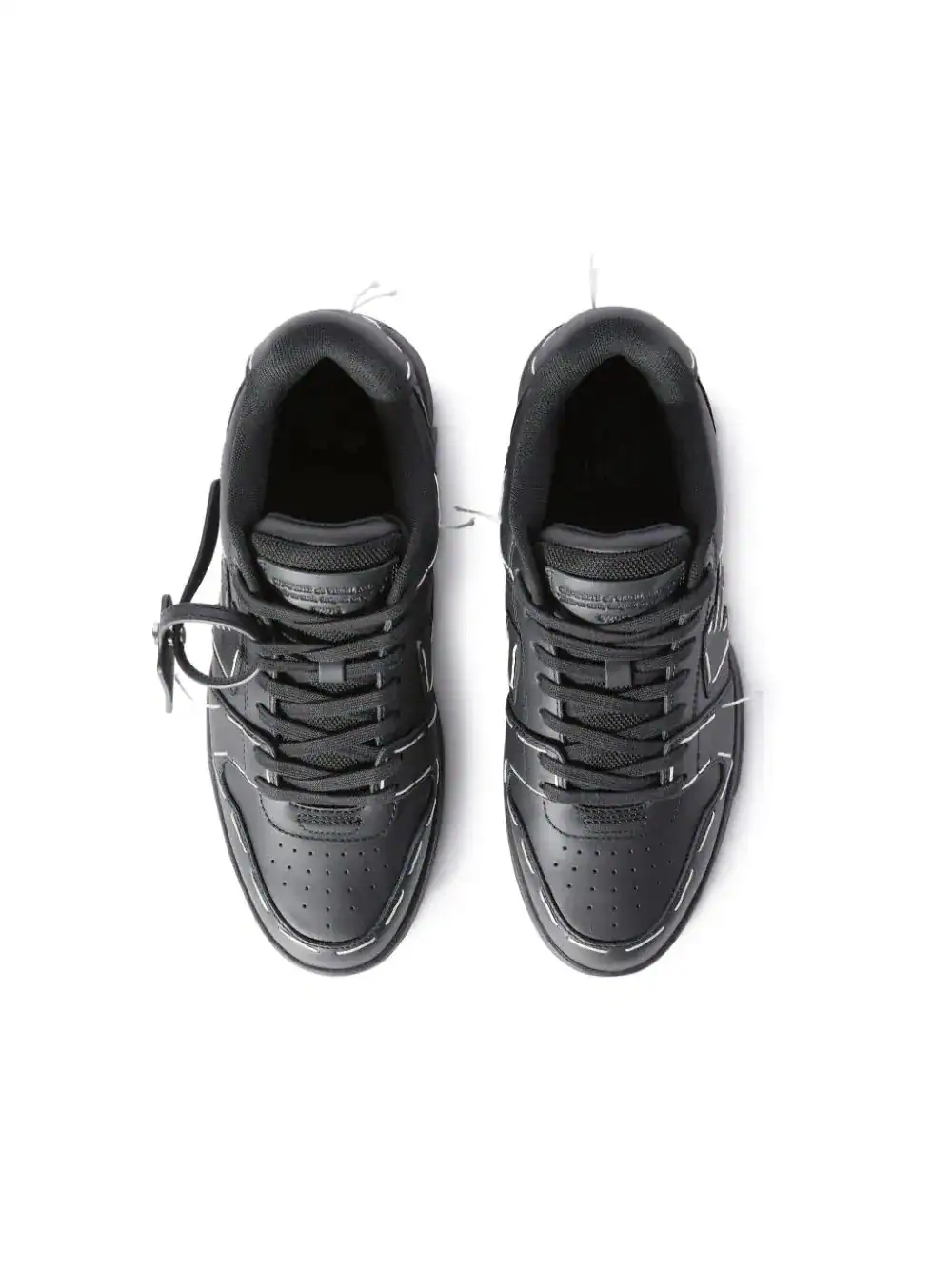 Off-White Out Of Office low-top sneakers with sartorial stitching in leather, stylish and comfortabl.