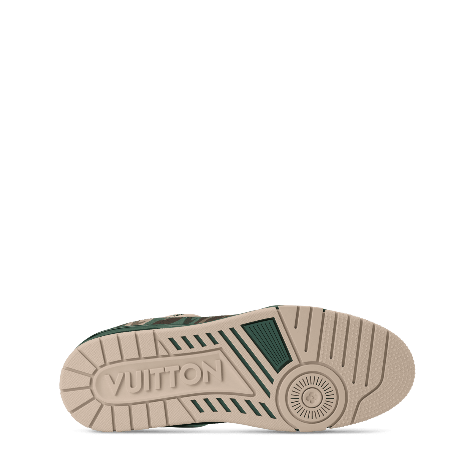 LV Trainer Sneaker Green Camo - Image 6