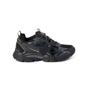 Off-White Be Right Back Suede Sneakers BLACK/BLACK