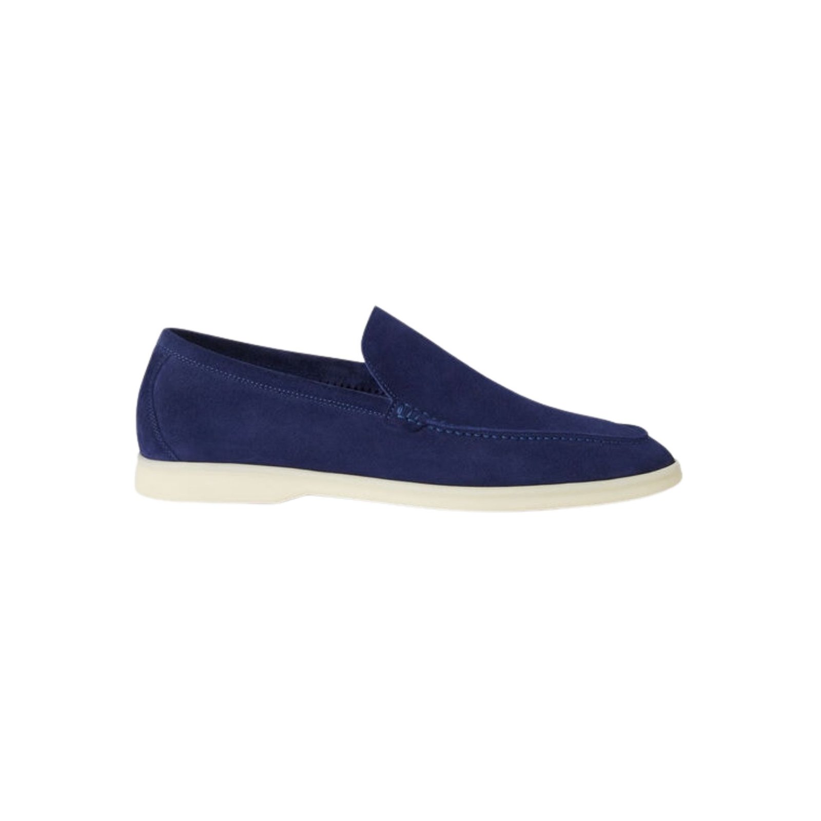 Loro Piana Summer Walk Loafer Suede Indaco (W12S)
