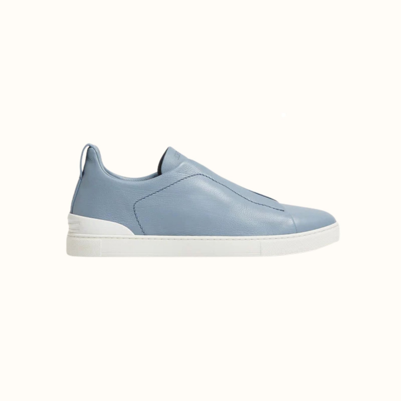 Zegna Light Blue TRIPLE STITCH™ SECONDSKIN SNEAKERS