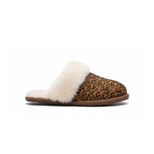 Scuffette II Snow Leopard Slipper